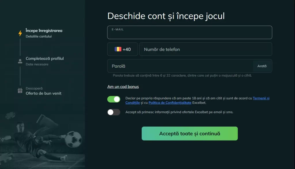 Cont Excelbet