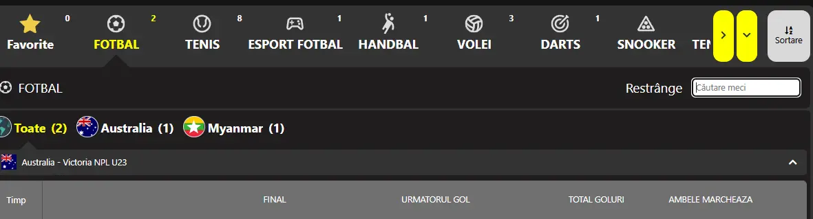 Pariuri live Magnumbet Casino