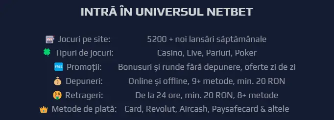 Hai in comunitatea Netbet