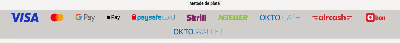 One Casino Rotiri Gratuite Metode de Plata