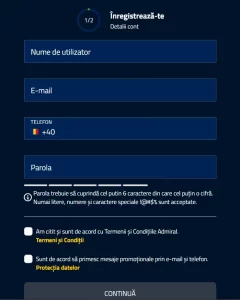 Adrmiralbet Rotiri Gratuite Creare Cont